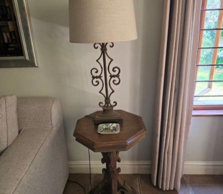 (LF15) Set of 2 designer lamps
