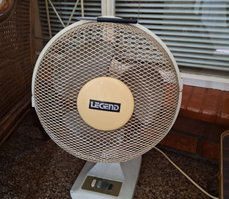 (ALB - 10) SMALL WHITE FAN  R70