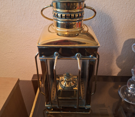 (ALB - 50) COPPER KEROSENE LANTERN  R150