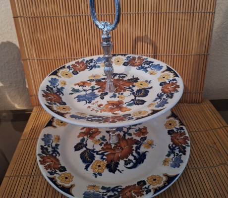 (ALB - 63) 2 TIER CAKE STAND  R150