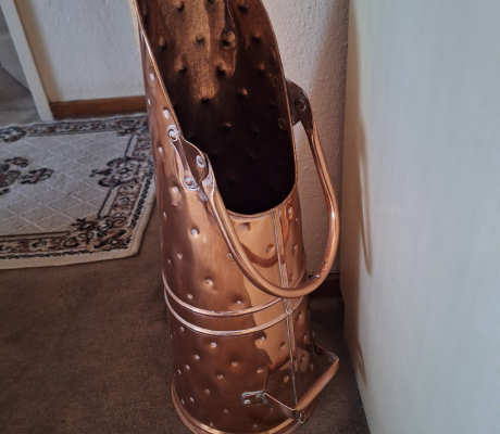 (ALB - 76) COPPER COAL SCUTTLE  R300