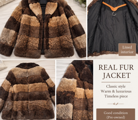 (ALB - 176) FUR COAT - R200