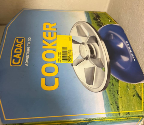 (H 73- S/OORD)- CADAC COOKER TOP- R 50