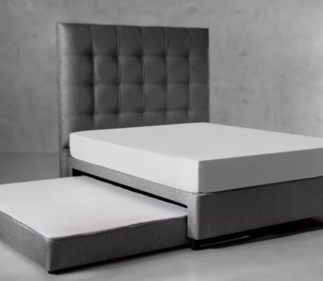 QUEEN DUAL BED SET INCLUDING SEALY NEW MATTRESS AND QUEEN HEADBOARD WAS R10000 NOW R8000