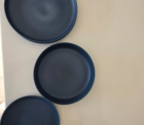 DARK BLUE DINNER SET (EOA)