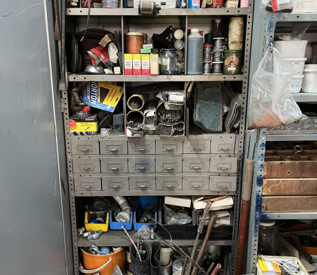 (48- SUIDEROORD)- HEAVY DUTY METAL PARTS CABINET only - R 800