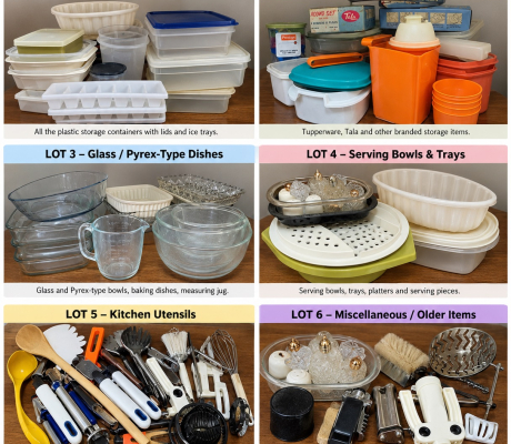 (ALB - 170) VARIOUS TUPPERWARE AND PLASTICWARE  POD