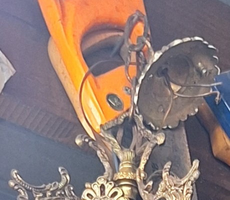 (132- S/OORD OB)- SAW WITH ORANGE HANDLE X 2- R 80