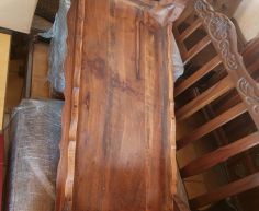 (91- S/OORD H)- BALL AND CLAW COFFEE TABLE- R 450