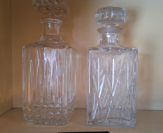(ALB - 43) 2 X WHISKY DECANTERS  R300