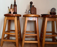 (H 26- S/OORD)- COLLECTABLE BOTTLES X 4 - R 120