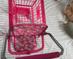 TOY PRAM AND GROCERY TROLLEY  (EOA)