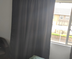 DARK GREY 230 CM LENGTH - BLOCK OUT  - 4 DROPS  - FROM SIX FLOOR  (EOA)