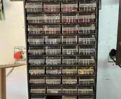 (21- SUIDEROORD)- 40 DRAWER SMALL PARTS CABINET- R 150