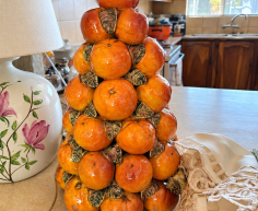 (ALB - 75) ORANGE FRUIT ORNAMENT  R400
