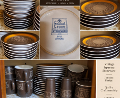 (ALB - 159) CASUAL STONEWARE DINNER SET  R450