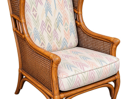 (ALB - 11) RATTAN CHAIR WITH SMALL ROUND TABLE  R450