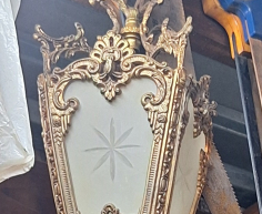 (130- S/OORD OB)- FRENCH ROCOCO HANGING LIGHT- R 150